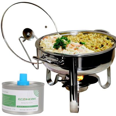 7oz 8h Nhà bếp nấu ăn Wick Chafing nhiên liệu Buffet điều chỉnh thực phẩm ấm hơn nhiên liệu hộp