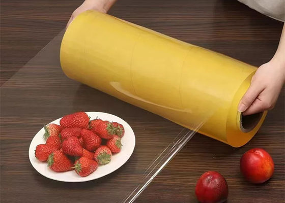 45cm 50cm Thực phẩm tươi PVC Cling Wrap Phim nhựa phân hủy sinh học Cho bao bì thực phẩm
