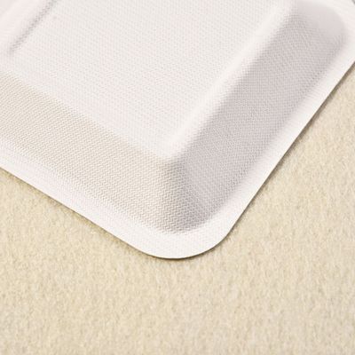 Khay đựng thức ăn tráng miệng bằng bột giấy bã mía phân hủy sinh học 7g Mini cho bữa tiệc