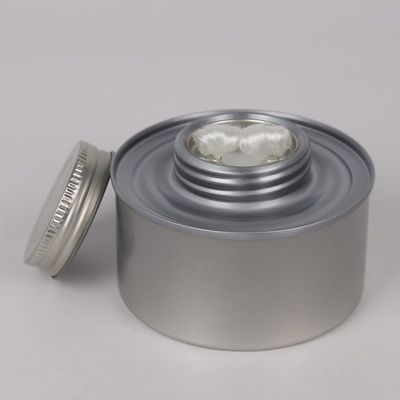 Chất đốt không có bụi không mùi DEG Wick 6H Chất đốt chảo chảo với nắp xoắn