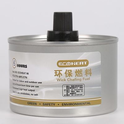 7oz 8h Nhà bếp nấu ăn Wick Chafing nhiên liệu Buffet điều chỉnh thực phẩm ấm hơn nhiên liệu hộp