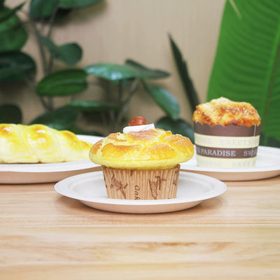 Green 100% Biodegradable Compostable Party Tableware Eco Friendly Disposable Plates